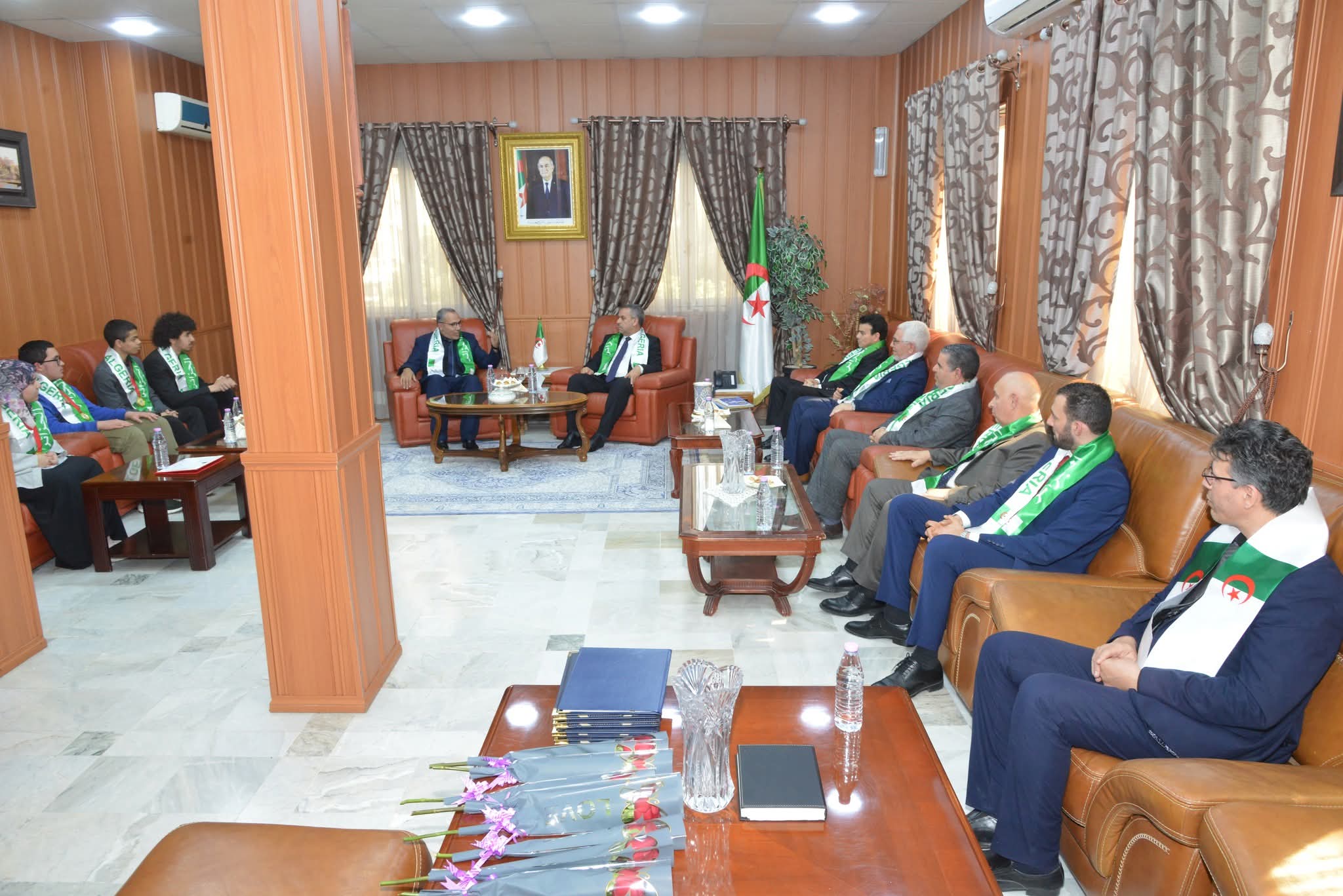 وزير التربية يستقبل التلاميذ المتوّجين في الأولمبياد الإفريقي للذكاء الاصطناعي