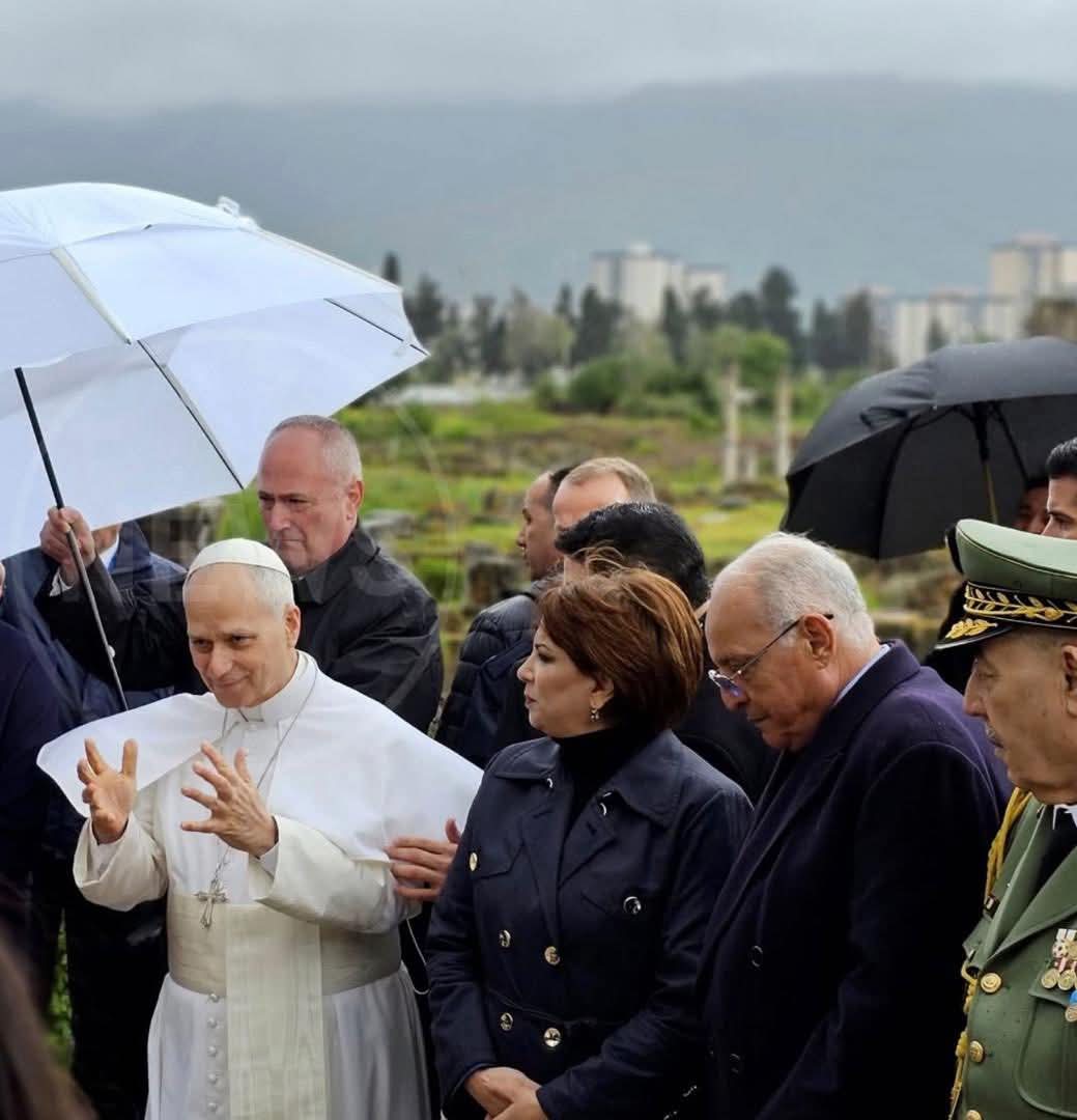 الموقع الأثري هيبون يحتضن رسالة سلام للعالم في زيارة تاريخية لقداسة البابا ليون