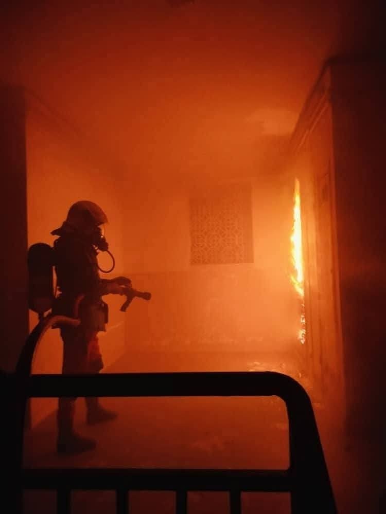 إصابة 6 أشخاص في حريق شقة سكنية بولاية سعيدة