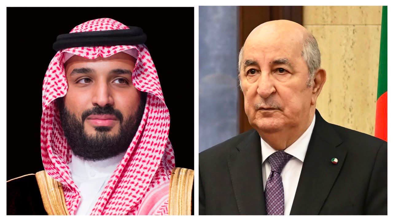 رئيس الجمهورية يتلقى تعازي ولي العهد, رئيس مجلس الوزراء للمملكة العربية السعودية في حادث انقلاب حافلة نقل المسافرين ببومرداس