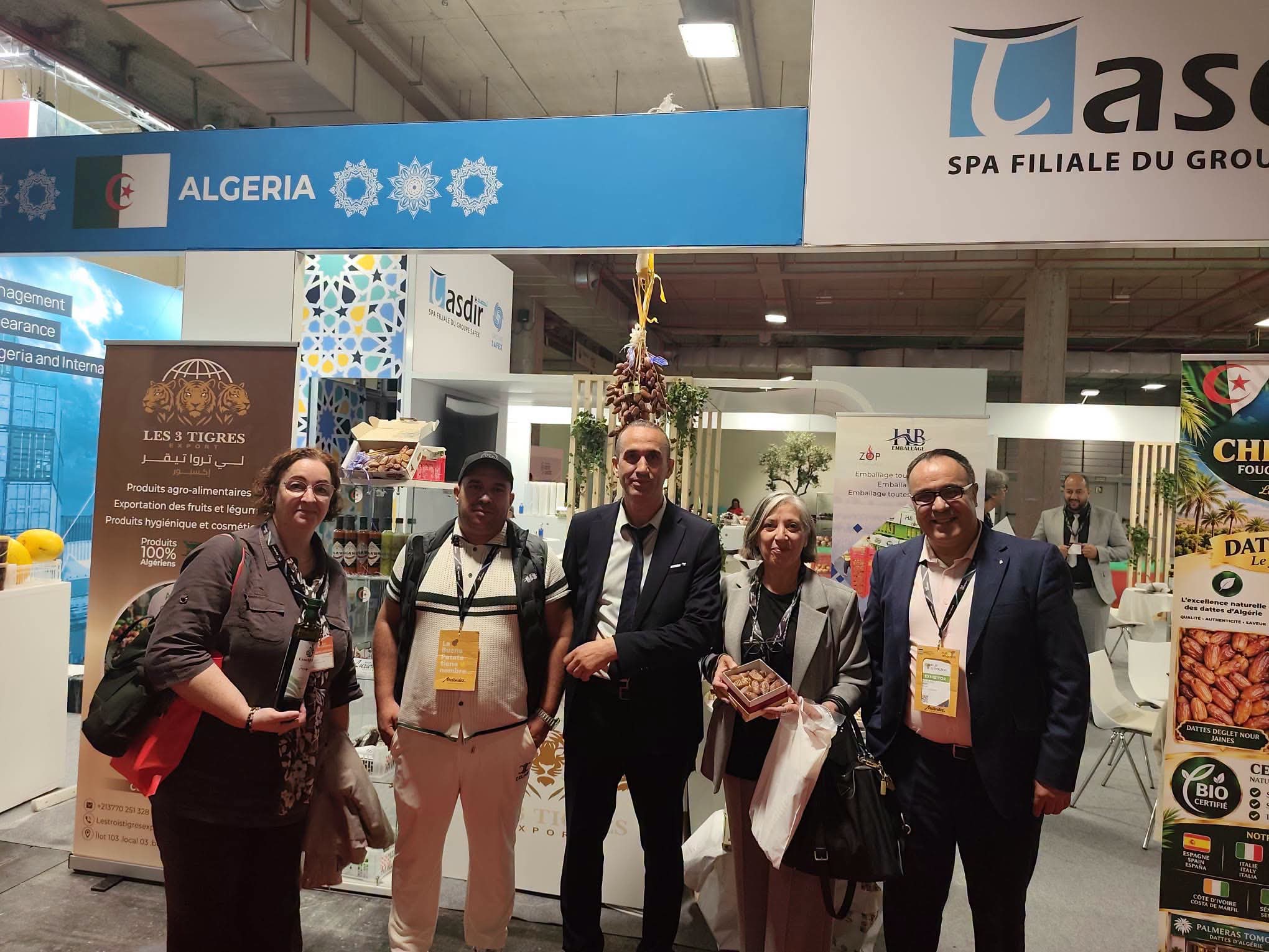المشاركة الجزائرية في Fruit Attraction 2026 تتوج بـ8 مذكرات تفاهم وعقد تصدير بـ3 ملايين دولار