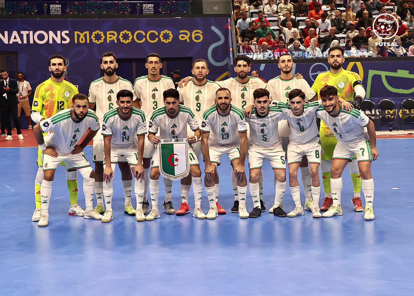 كأس أمم إفريقيا لكرة القدم داخل القاعة : الجزائر 7 - 4 زامبيا .. الخضر في المربع الذهبي