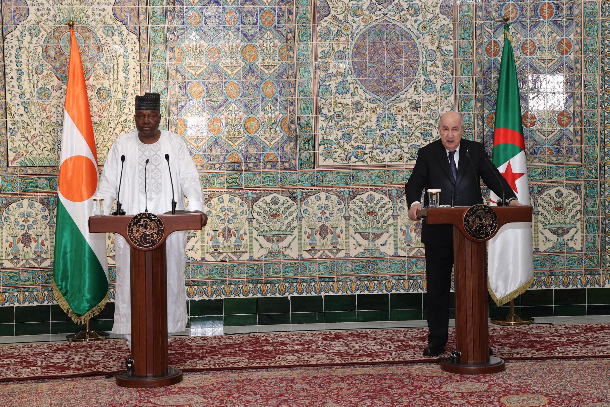 بيان مشترك: الجزائر والنيجر تؤكدان شراكة استراتيجية وتعززان التنسيق الأمني والتعاون الاقتصادي