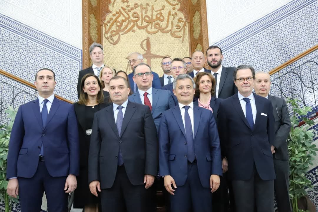 وزير العدل الفرنسي جيرالد دارمانان (Gérald Darmanin)، في زيارة عمل بالجزائر