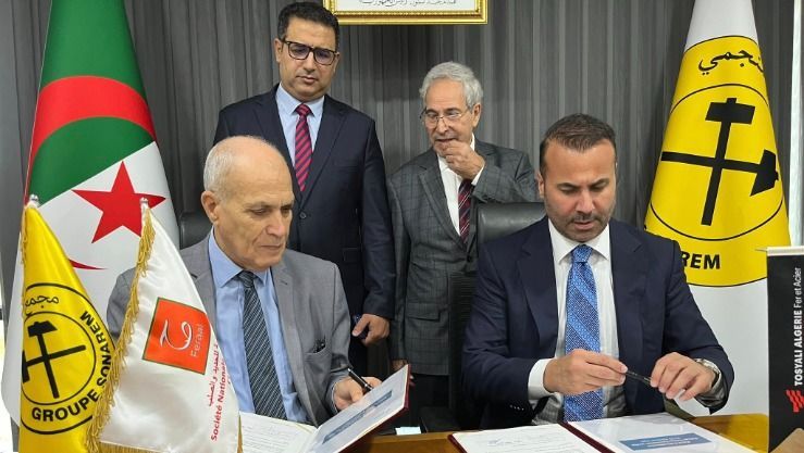 اتفاق بين سونارم وتوسيالي لتطوير منجم غارا جبيلات وتحويله إلى قطب منجمي وصناع