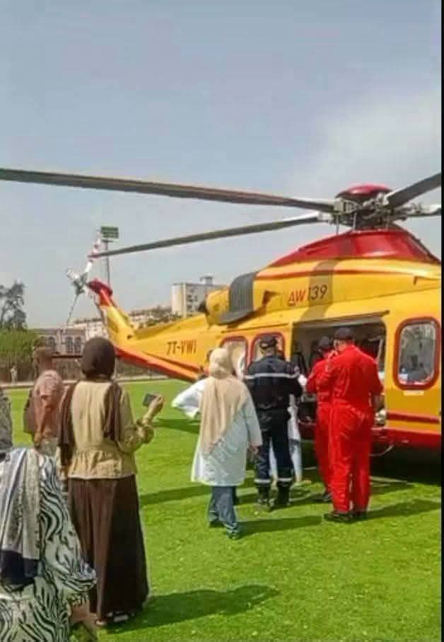 إجلاء جوي لـ4 مصابين في حرائق بجاية نحو مستشفى الحروق الكبرى بزرالدة